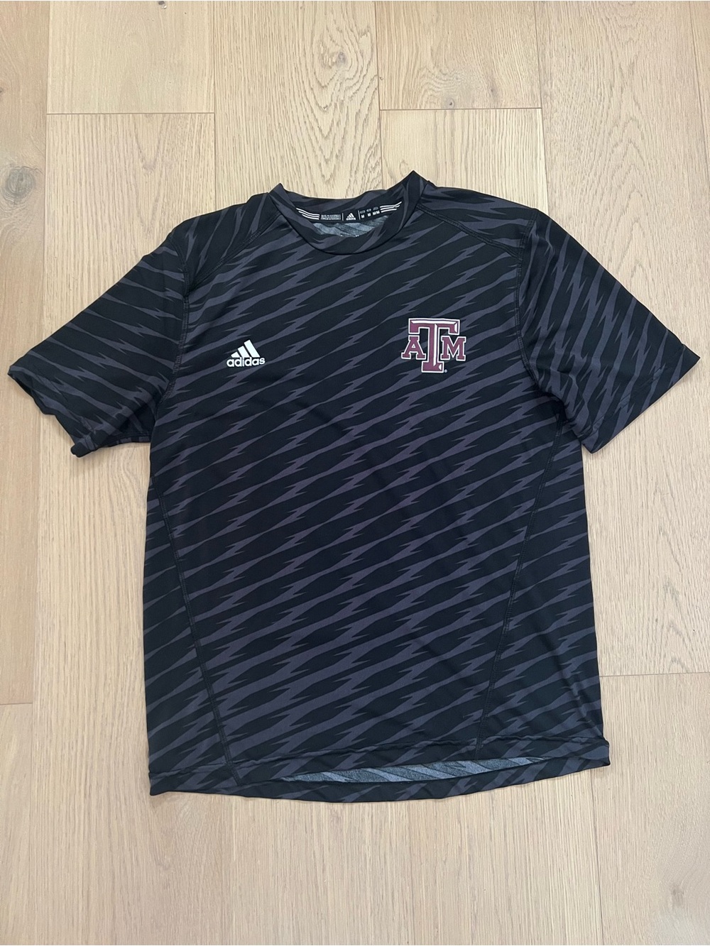 FREE with purchase. adidas Black & Gray Texas A&M Athletic Short Sleeve Jersey